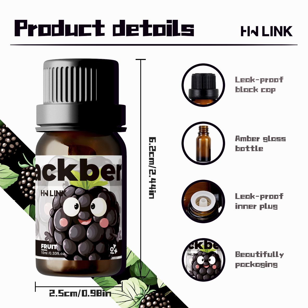 Blackberry Essential Oil Black - Candle Supplies Free Shipping recension och pris