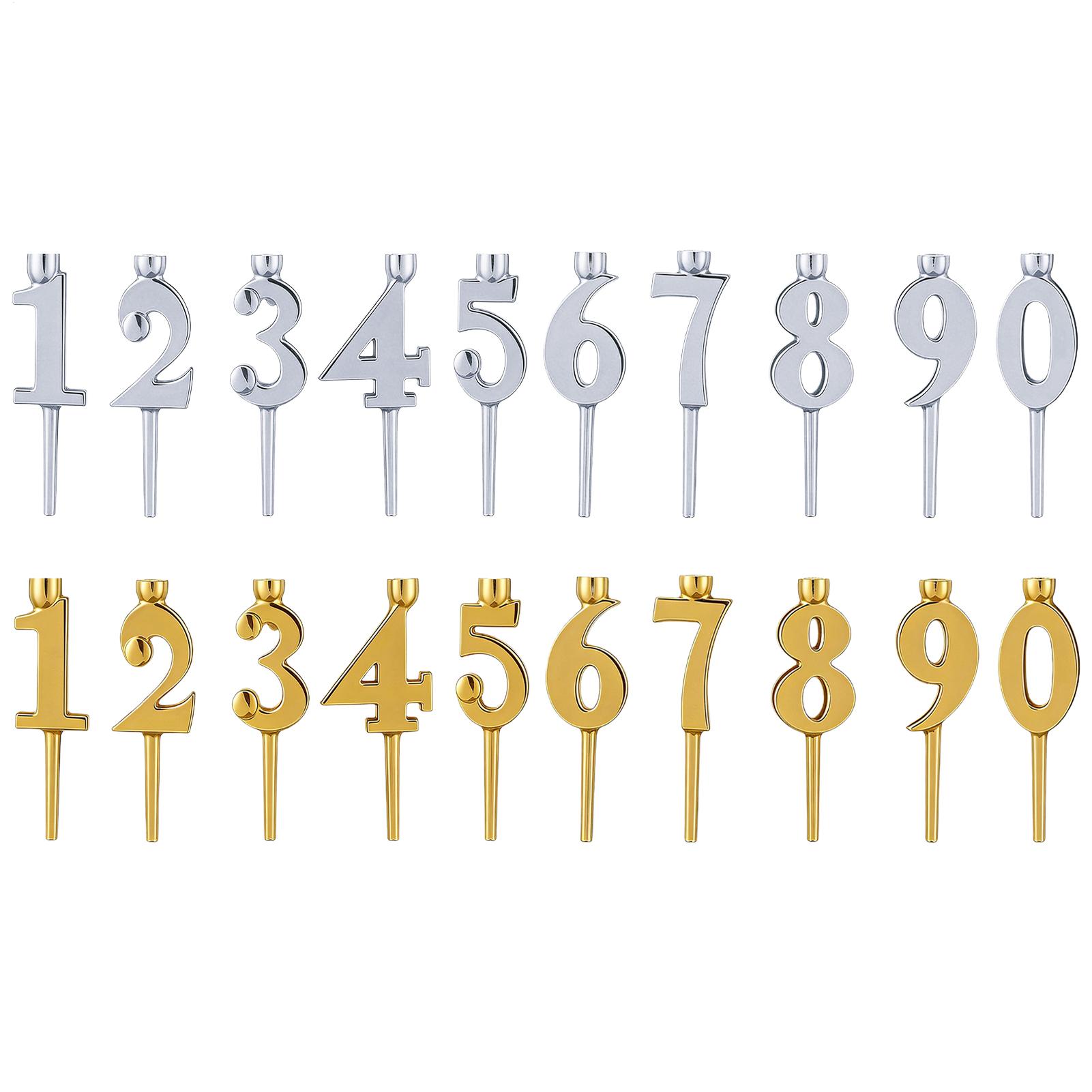 Number Birthday Candle Holders - Candle Supplies Free Shipping recension och pris