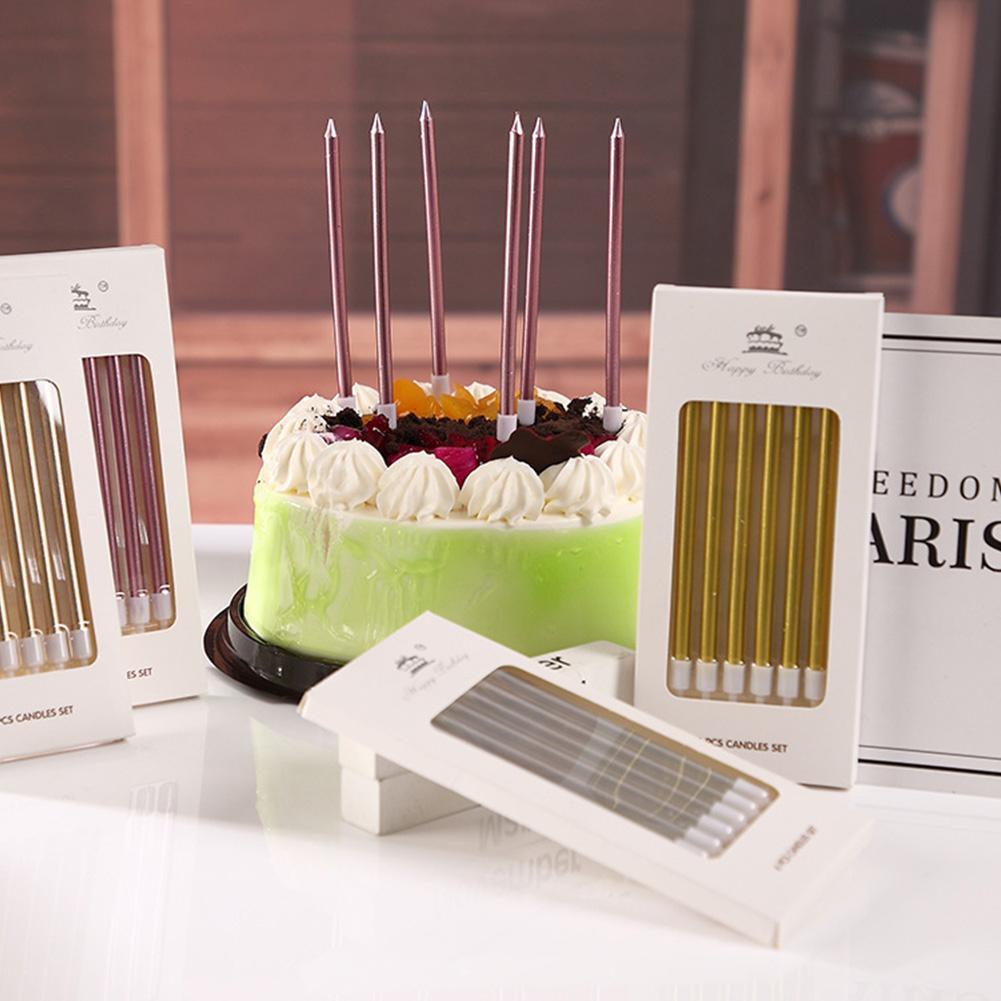 6/18pcs Metal Gold Silver Birt - Candle Supplies Free Shipping recension och pris
