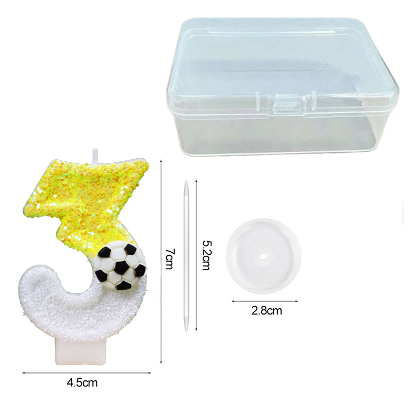Yellow White Sequins Sports Fo - Candle Supplies Free Shipping recension och pris