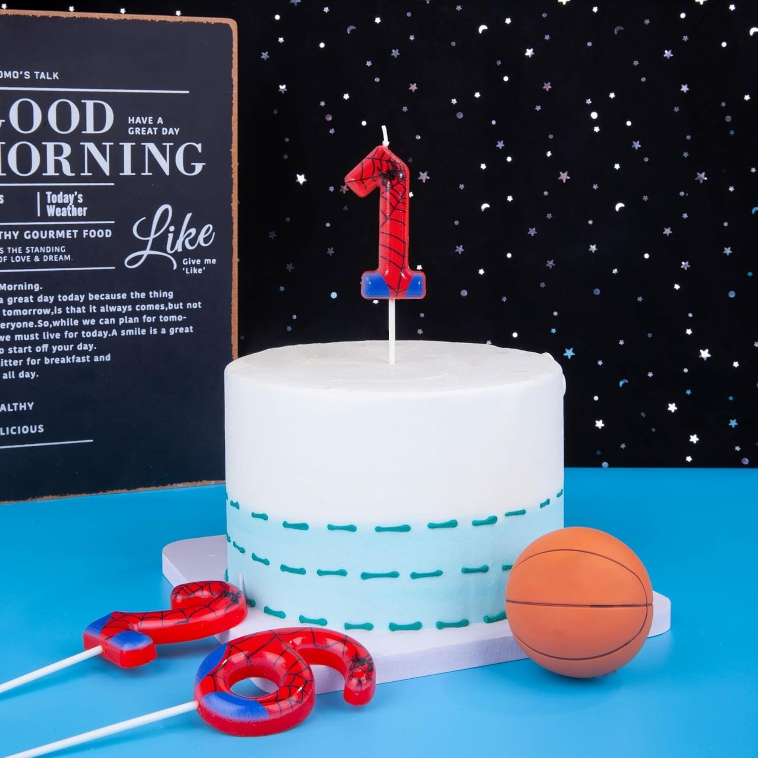 Spider Party 0-9 Birthday Cand - Candle Supplies Free Shipping recension och pris